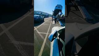 Tesla Delivery carhauler truckinglife truckerlife carhauling tesladelivery carhaulercartel [upl. by Yeslek]