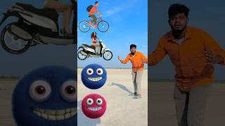 Furry head to Bycycle Scooter Thar Alto Vehicles names magic video funny shorts [upl. by Eduard465]