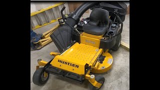 Installing Bagger On ZeroTurn Mower  Hustler Raptor [upl. by Beberg]