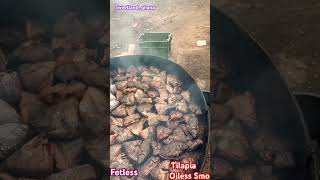 Free from fatness food tilapia smoked up ghana fypシ゚viral [upl. by Formica790]