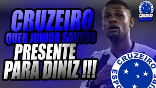 Cruzeiro quer ‘presentear’ Diniz e insiste por contratação de Júnior Santos do Botafogo [upl. by Adalard]