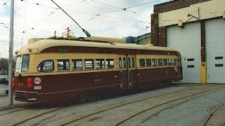 Final Toronto TTC PCC Streetcar Run December 8 1995 Toronto Transit Commission [upl. by Jueta205]