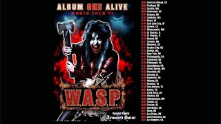 WASP live in Portland Oregon October 28 2024 ALBUM ONE ALIVE TOUR Setlist in Description [upl. by Acisej]