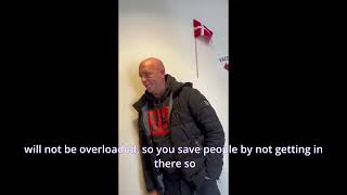 Danish activist Kent Nielsen assaulted by danish police [upl. by Louanna]