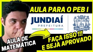 CONCURSO PREFEITURA DE JUNDIAI PROFESSOR [upl. by Htebi]