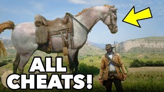 ALL CHEAT CODES for Red Dead Redemption 2 How To Use Cheats [upl. by Ocirema30]