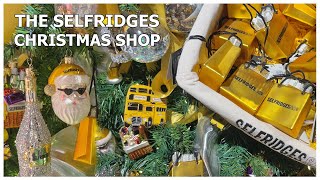 The SELFRIDGES Christmas SHOP 2023 LONDON Vlogmas  Luxury shopping at Oxford Street [upl. by Kenny]