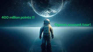 Ogame  400 million point account tour [upl. by Eenattirb]