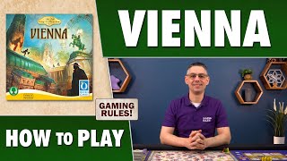 How to Play Vienna  Stefan Feld City Collection  Game 5 [upl. by Xenos]