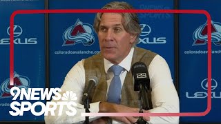 Avalanche coach discusses Alexandar Georgievs rough season start [upl. by Lanrev]