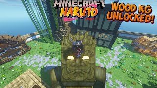 Wood Kekkei Genkai Implanted In Naruto Minecraft [upl. by Rossen]