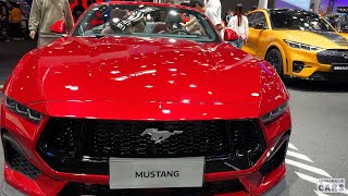 Ford Mustang Cabrio  New Model 20242025  Walkaround Car Review [upl. by Atirihs533]