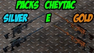 Packs Cheytac Silver e Gold [upl. by Chute]