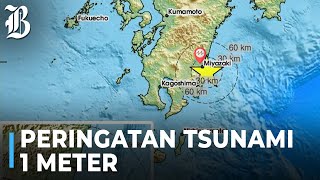 Jepang Keluarkan Peringatan Tsunami Setelah Dilanda Gempa 71 Magnitudo [upl. by Irrac]