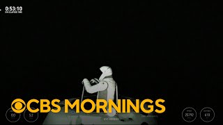 SpaceXs Polaris Dawn crew attempts firstever commercial spacewalk [upl. by Chicky497]