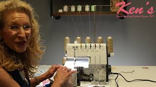 Bernette B48 Overlock and Coverstich Serger Overview [upl. by Alisha261]