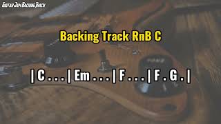 RnB Soul Guitar Backing Track in C Major [upl. by Pudens]