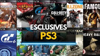 TOP 50 BEST PS3 Exclusive Games To Play Right Now [upl. by Radu]