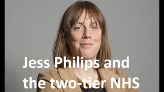 Jess Philips a government minister announces that the NHS is institutionally racist… [upl. by Concordia]