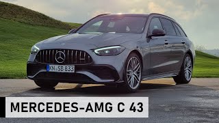 2022 Mercedes C43 AMG TModell Sportlicher als der neue C63  Review Fahrbericht Test [upl. by Tudela323]