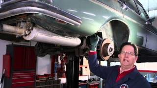 Mercedes 300SEL 63 Rescue Part 8 On the Lift Rust Inspection w Ke [upl. by Blas]