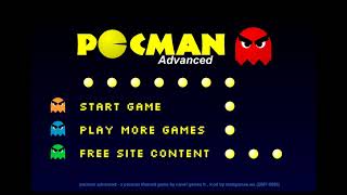 Pacman Advanced Flash Game [upl. by Alaaj205]