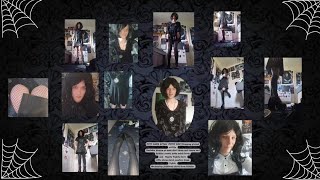 OOTD Gothic haul  Shien and killstar and dustubia outfits [upl. by Ginny]