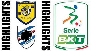 Sampdoria vs Juve Stabia 12 Highlights  Serie B 20242025 [upl. by Ekal314]