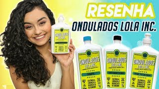 Resenha Linha ONDULADOS Lola INC nolow poo  vegan  Morena Raiz [upl. by Rimidalv943]