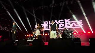 Black Eyed Peas  BAILAR CONTIGO Live  Sonic Park Stupinigi 13072023 [upl. by Alaekim893]