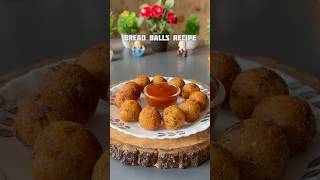 Trending recipe of crispy bread balls recipe shortsvideo recipe snacks potato bread [upl. by Zil]