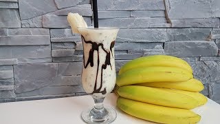 SchokoBananenShake  mit Rezept zum selber machen [upl. by Essilec640]