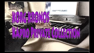 Korg Kronos Analog Pad Sound KApro Private Collection [upl. by Retsila]