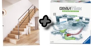 Eine Treppe aus GraviTrax yesgravitrax gravitraxtricks [upl. by Ardnuyek]