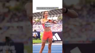 How World High Jump Records Were Set Yaroslava Mahuchikh Broke a World Record shorts [upl. by Maclay]