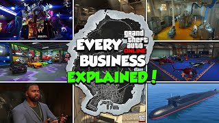 GTA ONLINE FOR DUMMIES Beginner Guide to EVERY Business in GTA Online  Make More Money SOLO [upl. by Kellen]