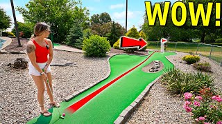 This Mini Golf Course is NOT What Youd Expect [upl. by Cole]