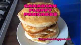 Canadian Fluffy Pancakes [upl. by Ahsele]