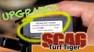 Installing a Soft Start Clutch on a Scag Turf Tiger [upl. by Melamed]