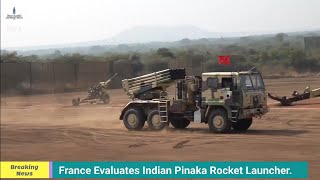 Defence NewsFrance Evaluates Indian Pinaka Rocket LauncherMBDA unveils submarine launched missile [upl. by Airun]