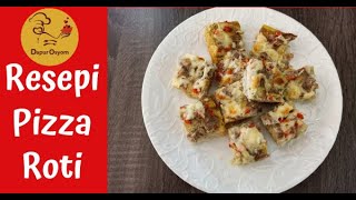 Resepi Pizza Roti Gardenia Mudah amp Sedap [upl. by Annairdna]