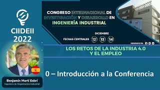 0 INTRODUCCIÓN JORNADA CIIDEII  INDUSTRIA 40  UNMSM  PERU [upl. by Kosel503]