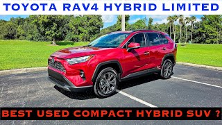 2023 Toyota RAV4 Hybrid Limited AWD w22k Miles  POV Review amp Test Drive Best Used Compact Hybrid [upl. by Atin]