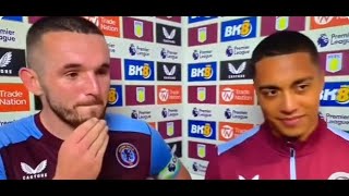 John McGinn amp Youri Tielemans Post Match Interview Aston Villa vs Liverpool 33 [upl. by Mandych]