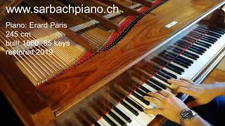 Chopin Ballade in g on period Piano Erard [upl. by Culbert]