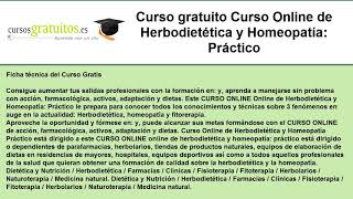 curso herboristeria [upl. by Jarietta]