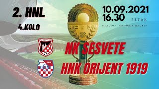 NK SESVETE  HNK ORIJENT 1919 [upl. by Oinotla731]