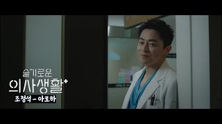 슬기로운 의사생활 ost 조정석  아로하 팬 메이드 MV [upl. by Ezechiel153]