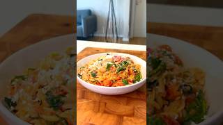 Easy OneTray Baked Orzo Recipe with Roasted Cherry Tomatoes  Creamy amp Flavorful Vegan Dish [upl. by Derna63]