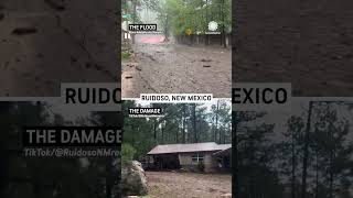 Terrifying Transformation Ruidoso NM Flood Before amp After [upl. by Philippa]